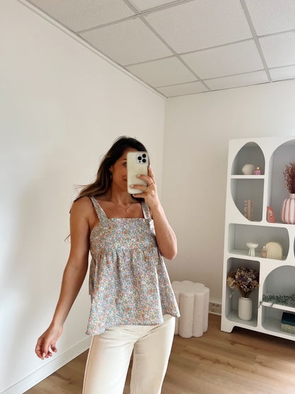 Top à noeuds liberty Molly