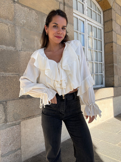 Blouse Iris écru