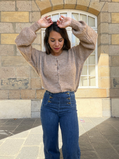 Cardigan Lise Camel