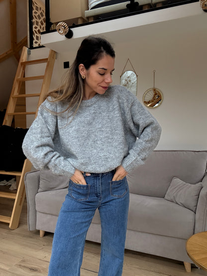 Pull Louise gris