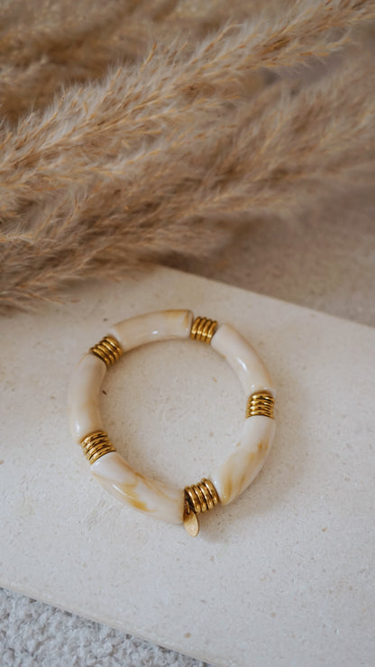 Bracelet Nour écru