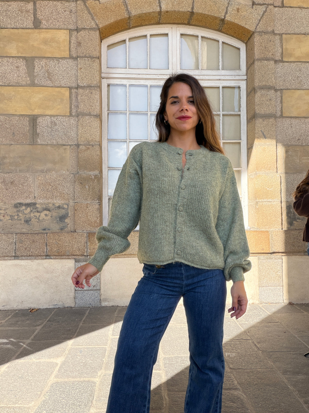 Cardigan Lise Kaki