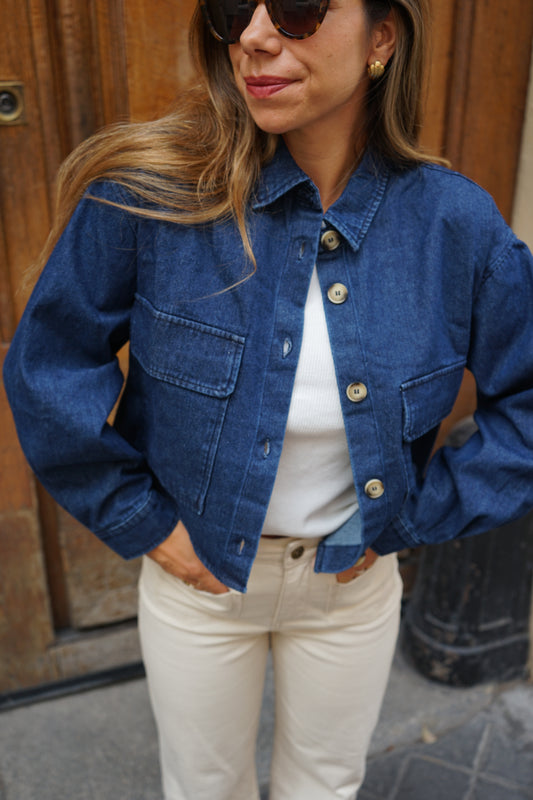 Veste en jean Milo denim brut
