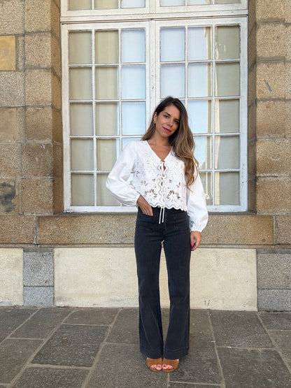 Blouse brodée Juliette