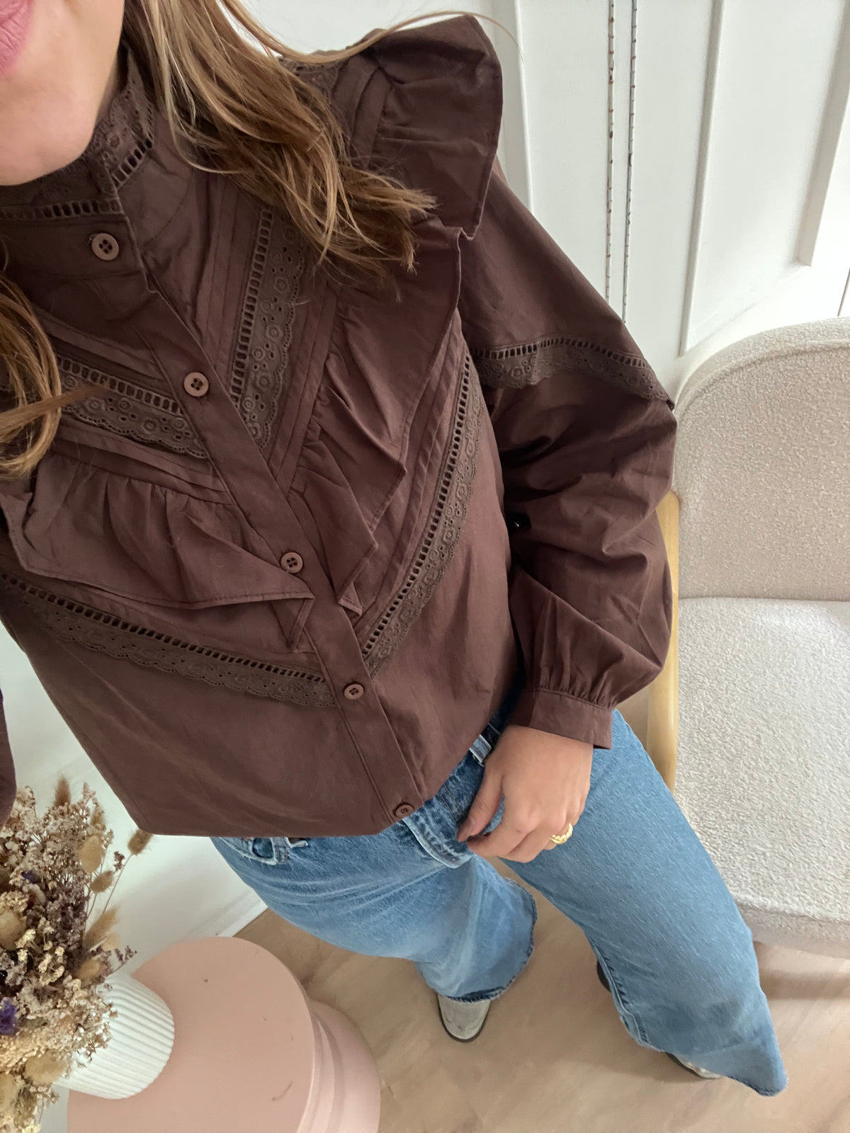 Blouse Marnie chocolat