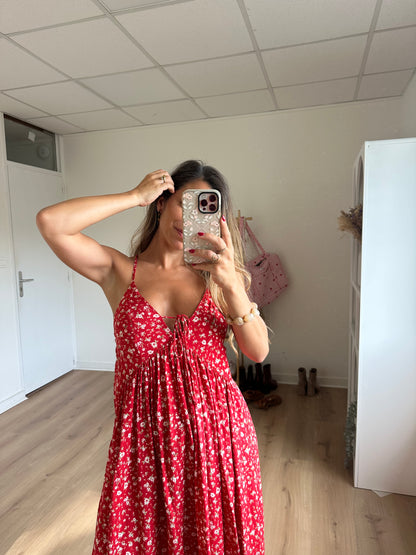 Robe longue fleurie Murcia