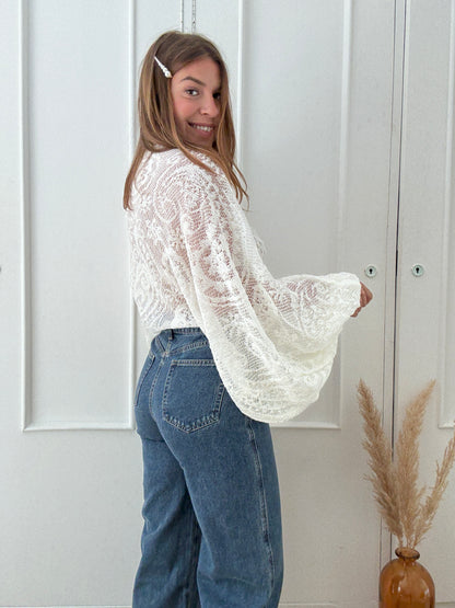 Pull fin Paula ajouré