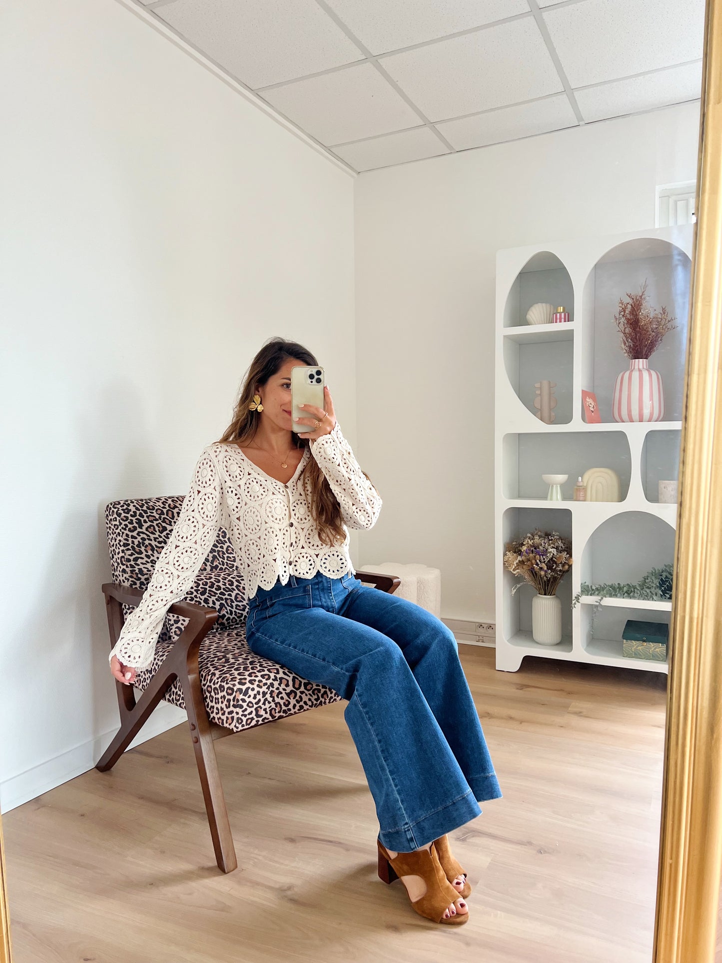 Blouse en crochet Andrea