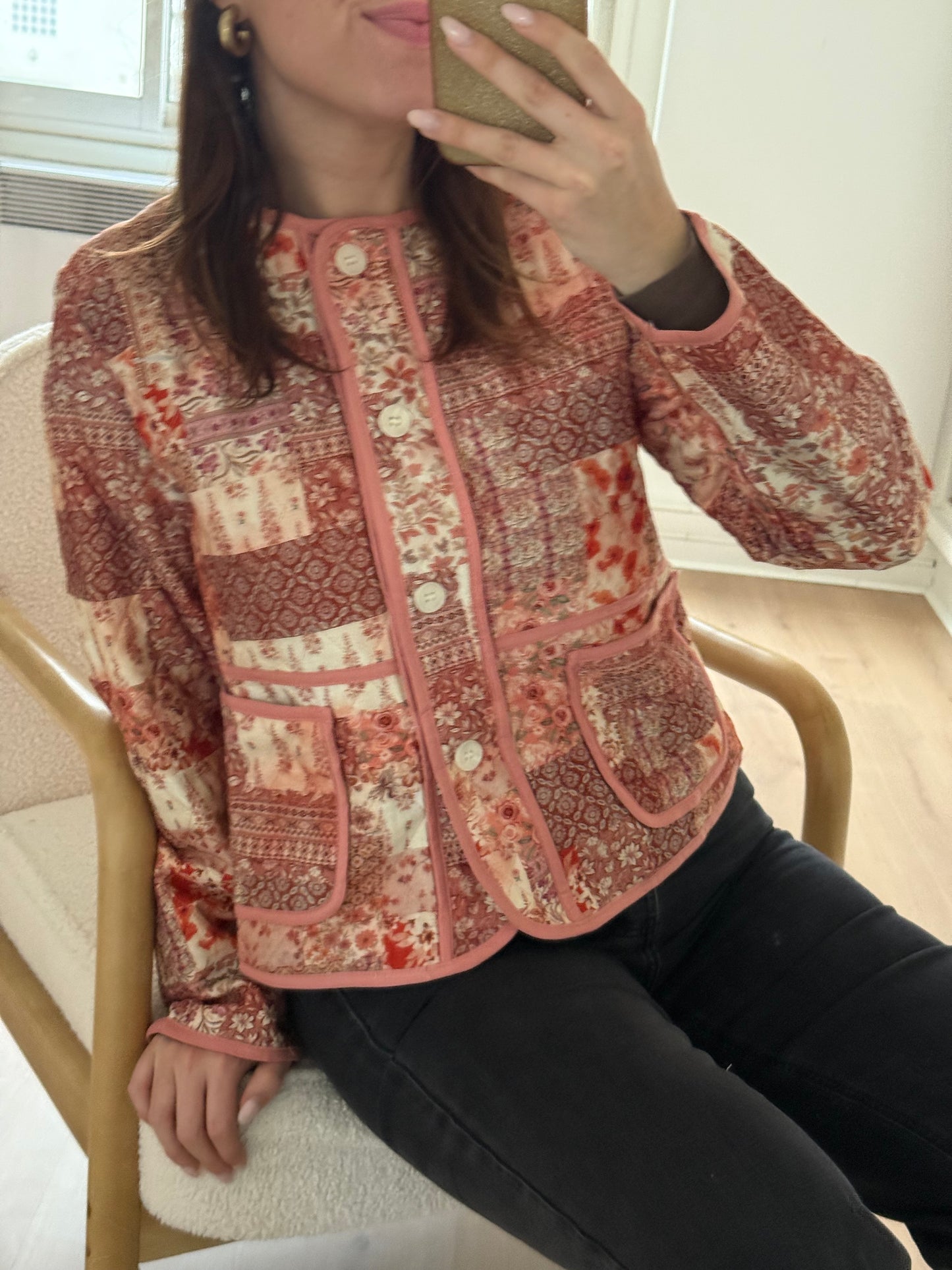 Veste matelassée Paula patchwork