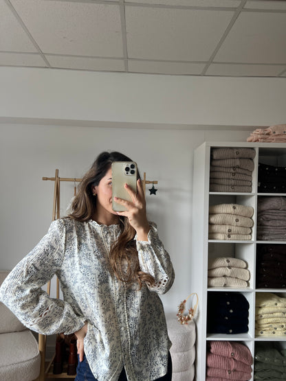 Blouse Emma fleurie