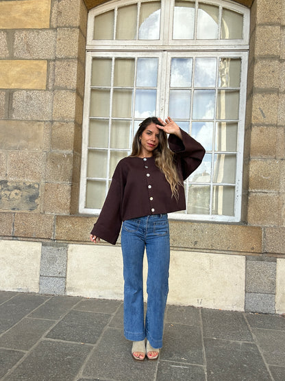 Cardigan Judith chocolat
