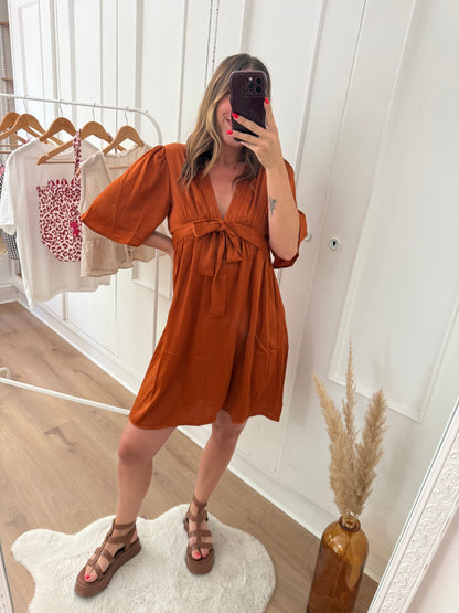 Robe Valentina terracotta