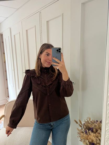 Blouse Marnie chocolat