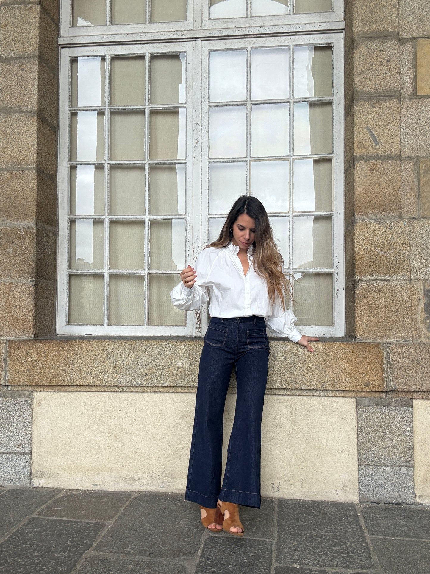 Blouse blanche Mahaut