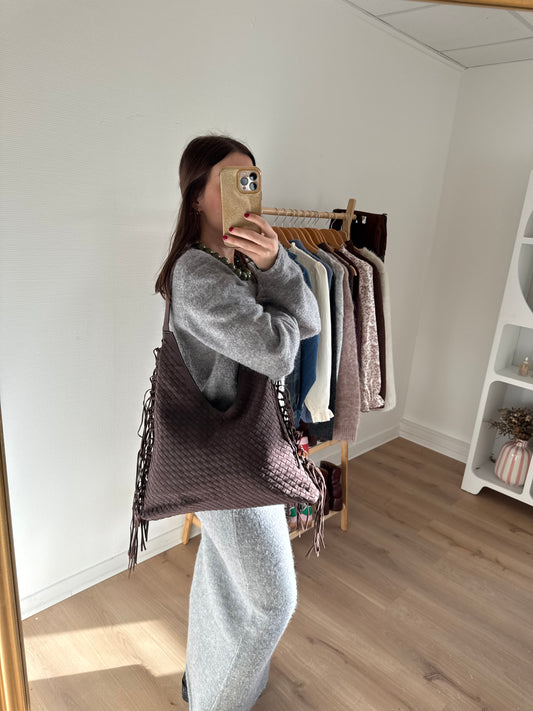 Grand sac à main Julia marron