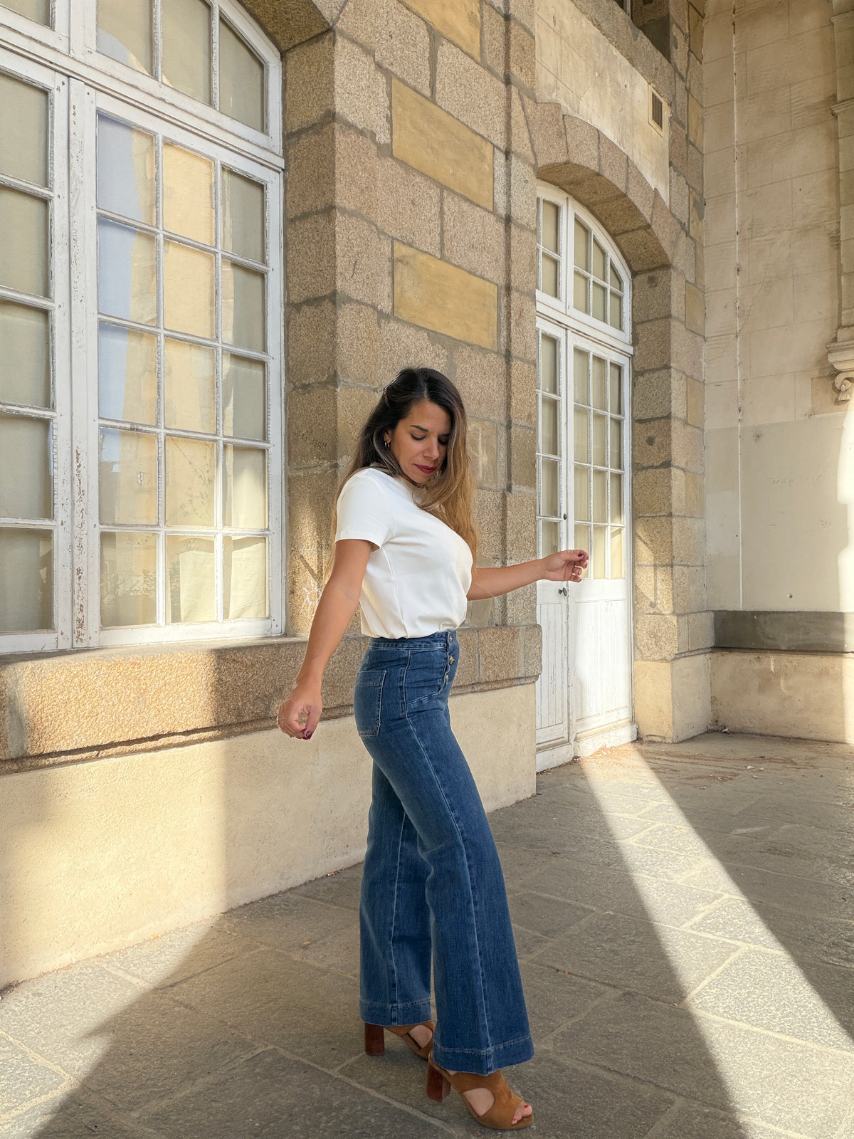 Jean Victorine denim foncé