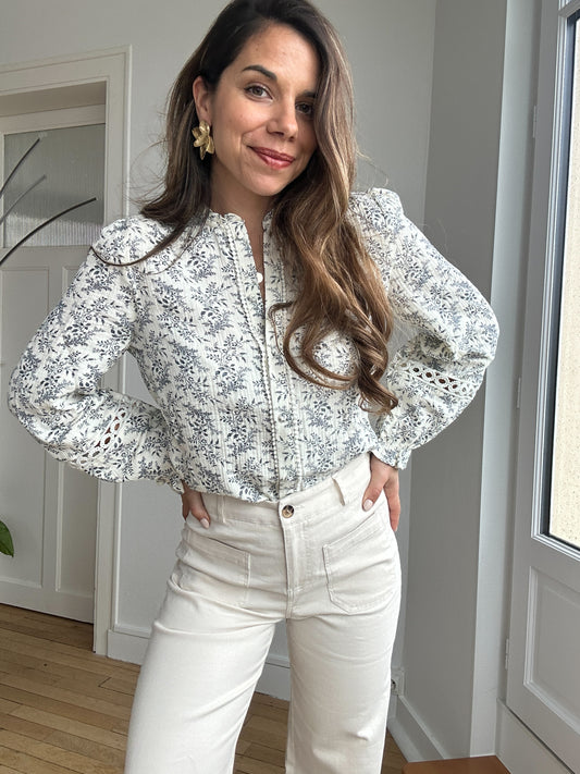 Blouse Emma fleurie