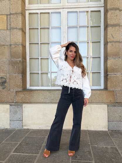 Blouse brodée Juliette