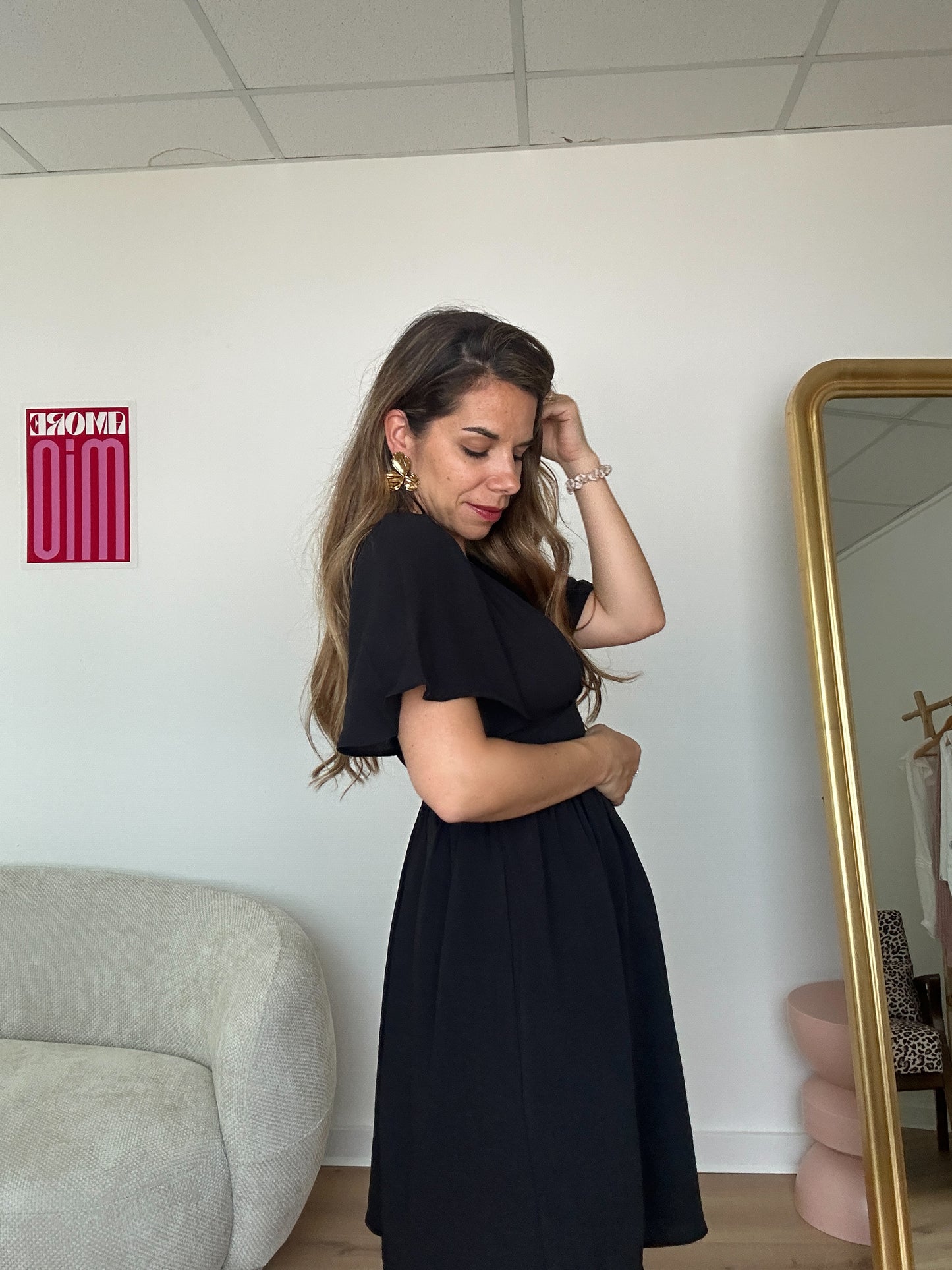 Mini Robe Marbella noire