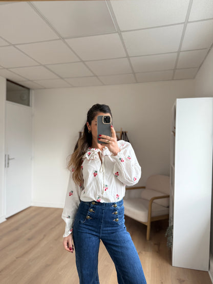 Blouse fleurie Louise