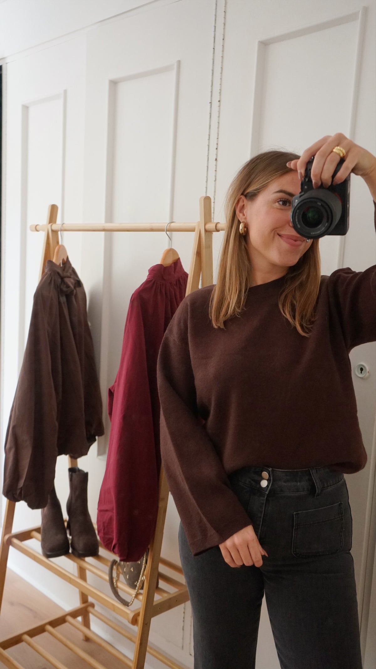Pull chocolat Thaïs