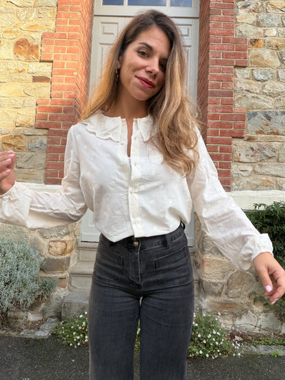 Blouse à pois Josie