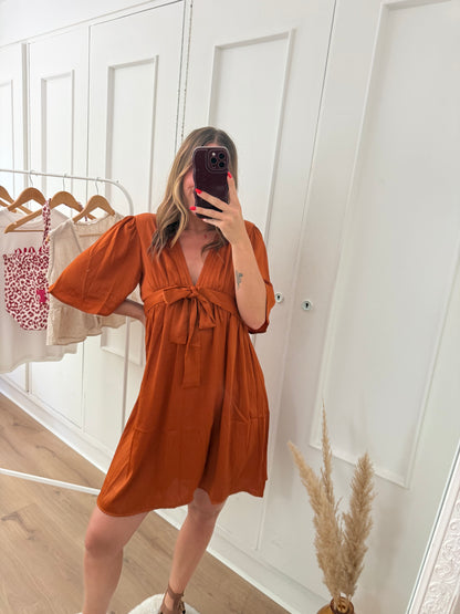 Robe Valentina terracotta