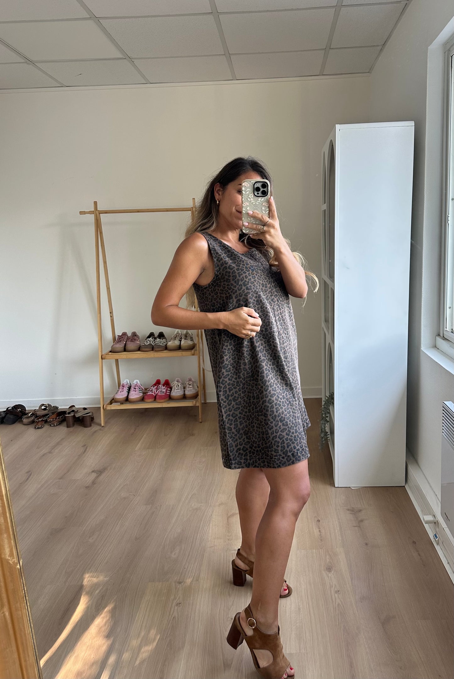Robe Léa léopard