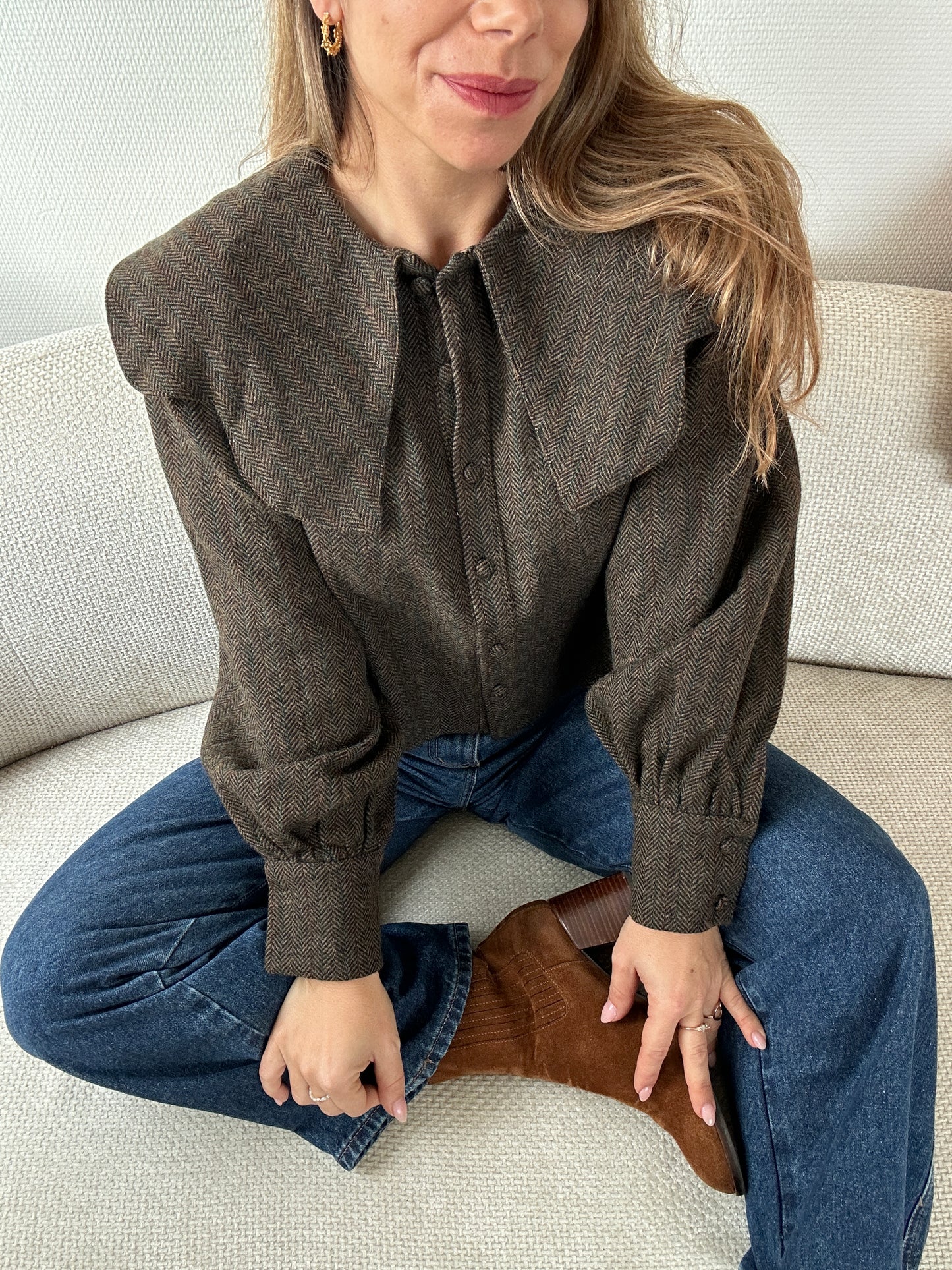 Blouse en laine Castille