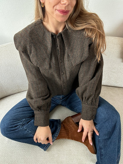 Blouse en laine Castille