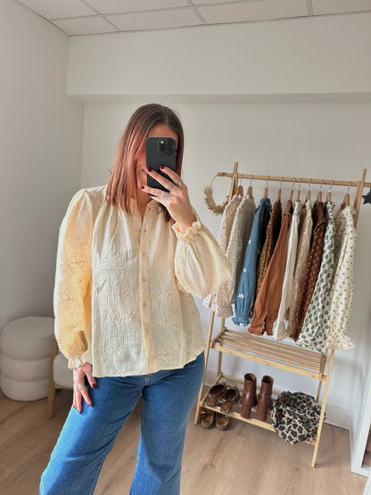 Blouse écrue Chloé