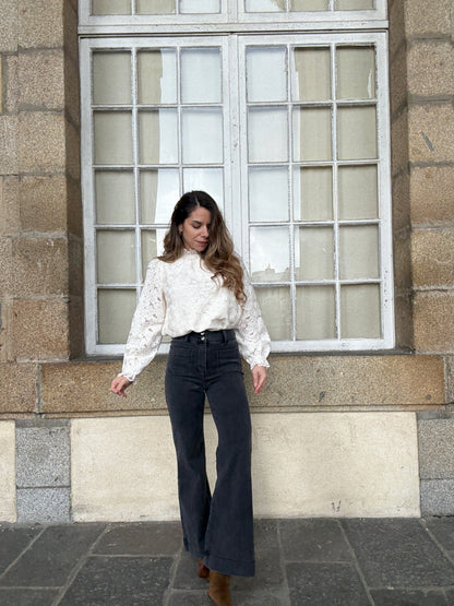 Jean Elenette gris anthracite