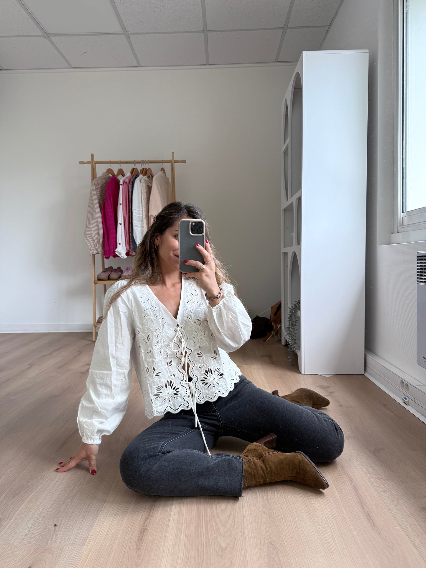 Blouse brodée Juliette