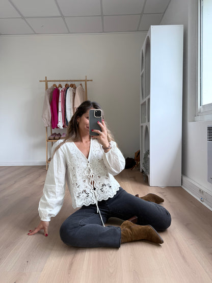 Blouse brodée Juliette