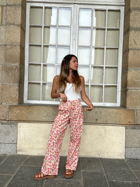 Pantalon fleuri Paola