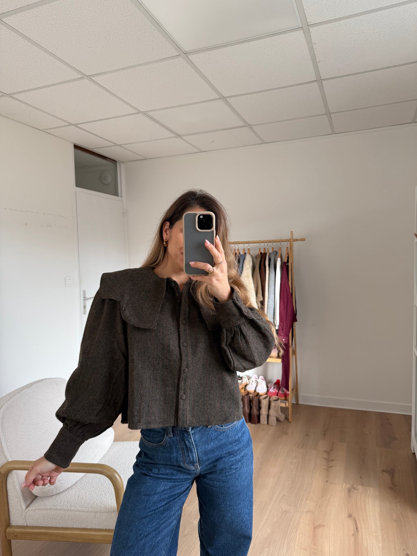 Blouse en laine Castille