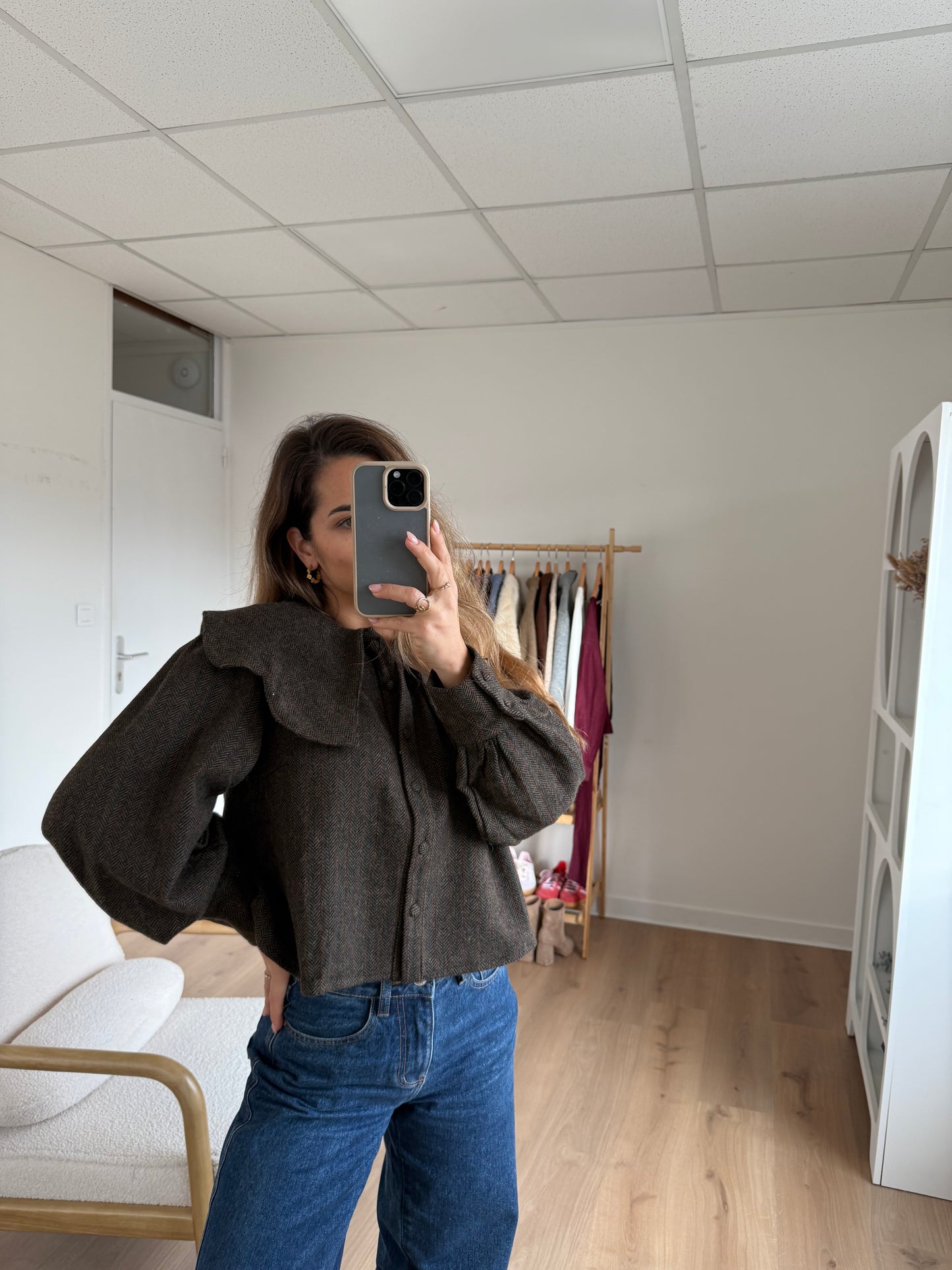 Blouse en laine Castille