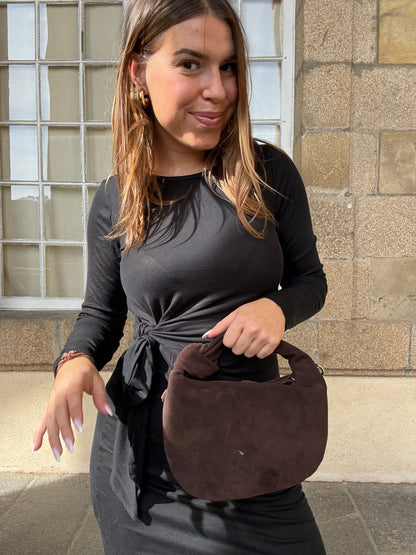 Sac à main Louise chocolat
