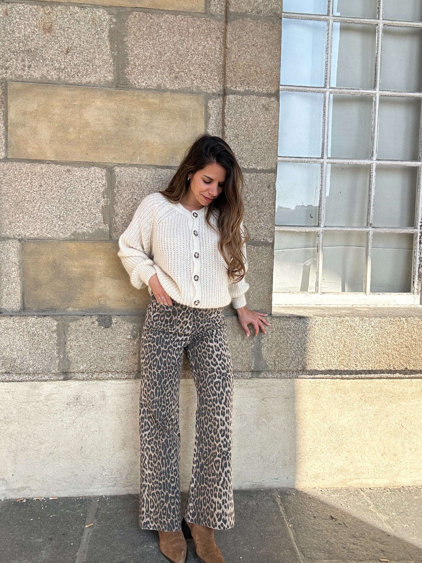 Cardigan ivoire Honorine