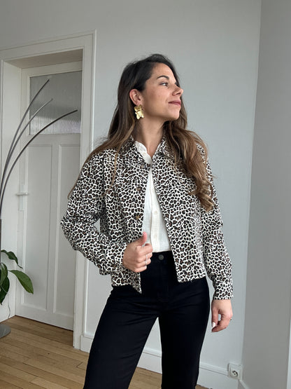 Veste en jean Léo