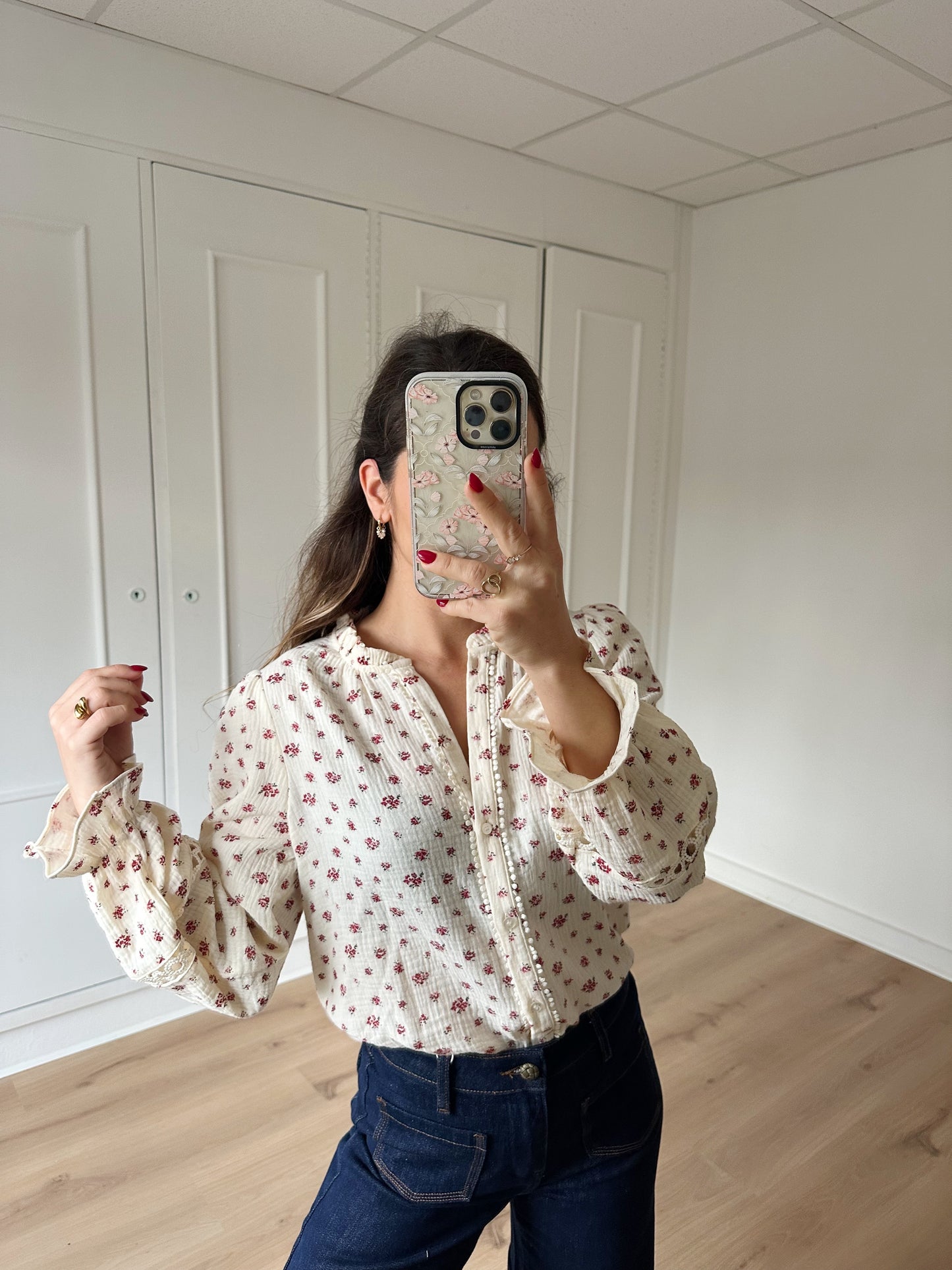 Blouse fleurie Eugenie