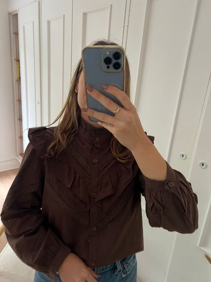 Blouse Marnie chocolat