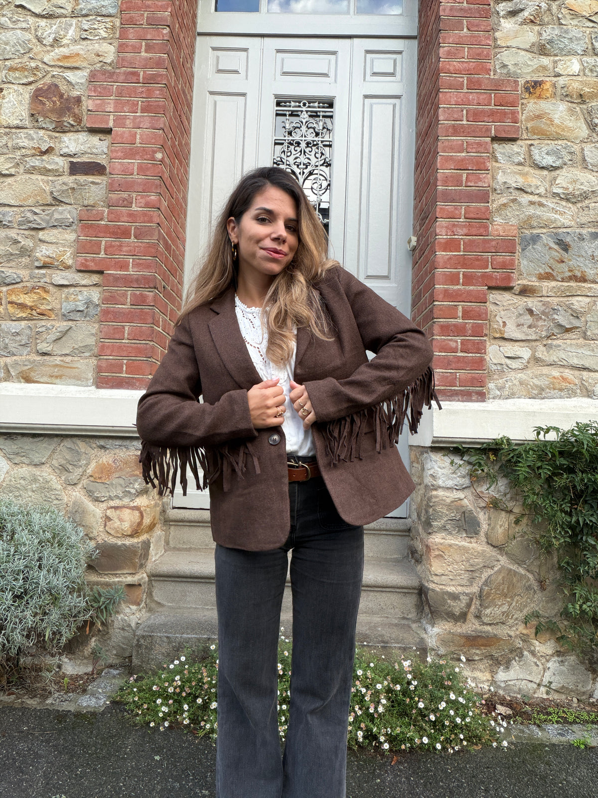 Veste à franges Dakota