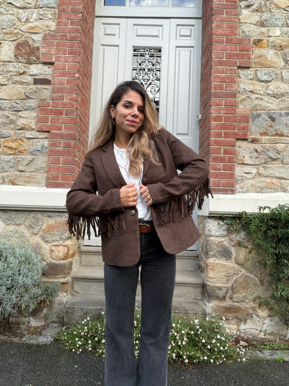 Veste à franges Dakota