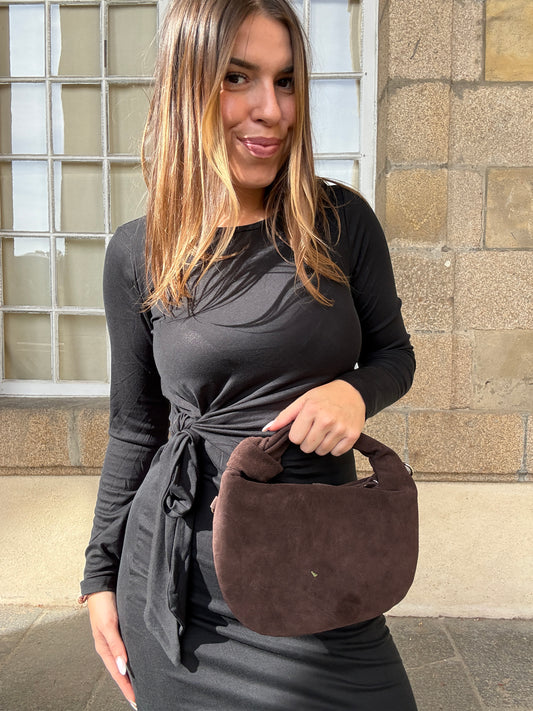 Sac à main Louise chocolat