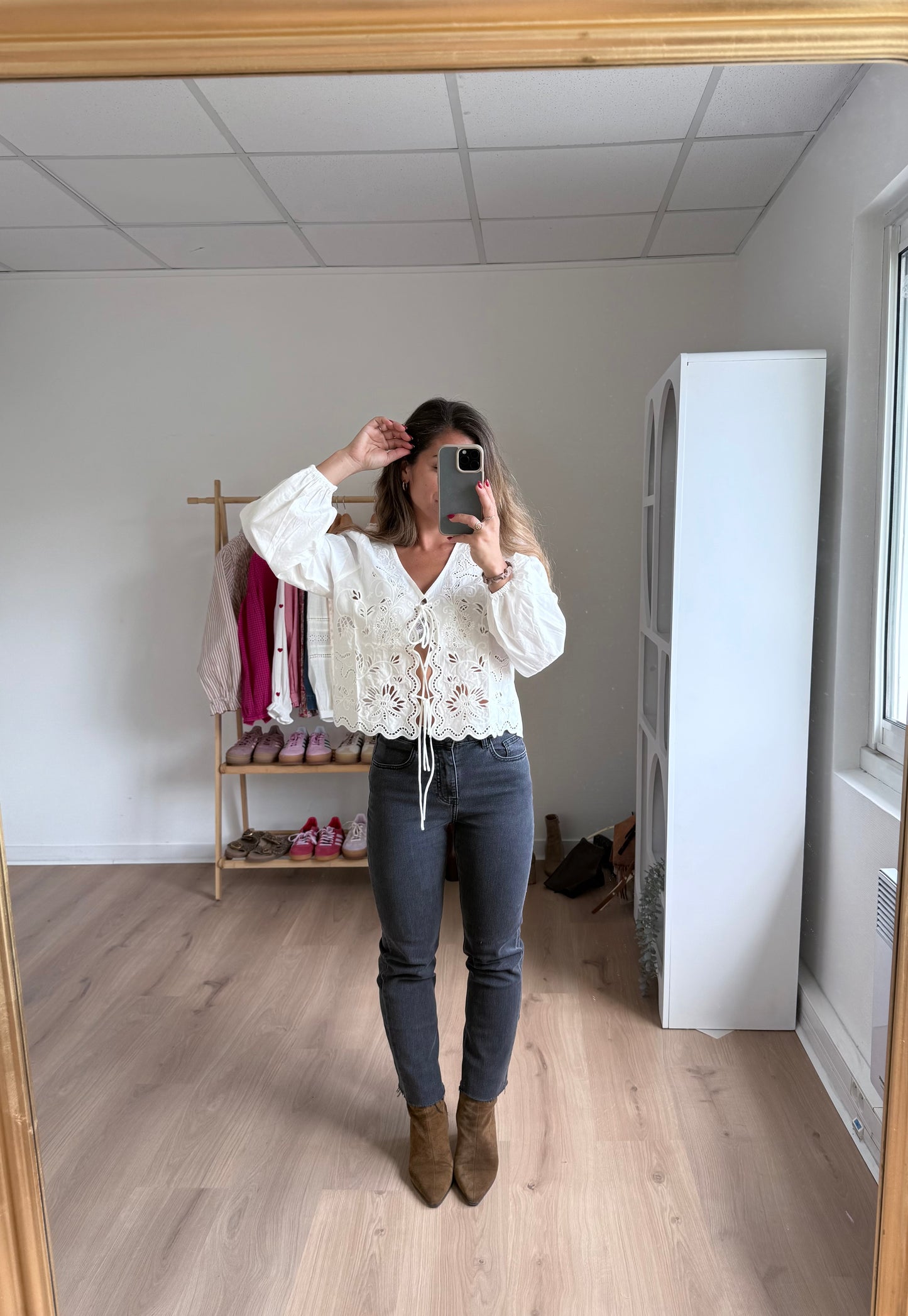 Blouse brodée Juliette