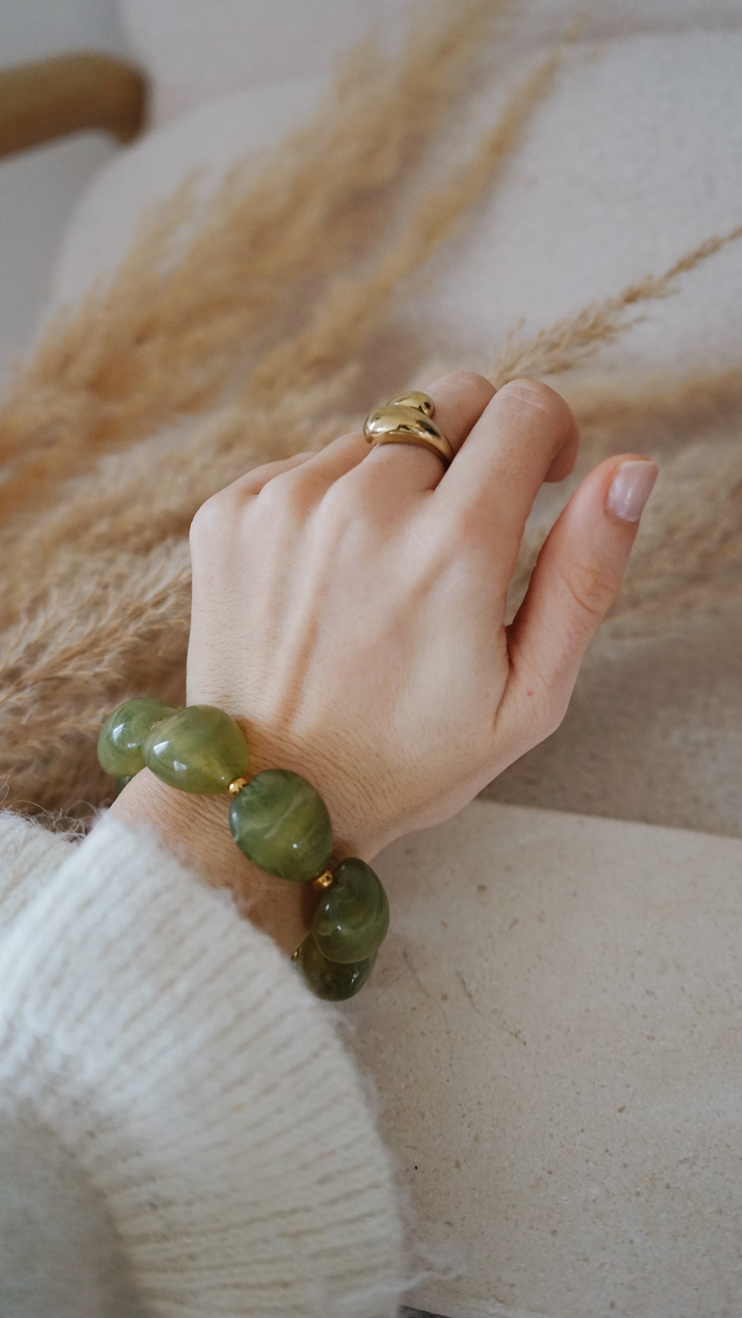 Bracelet Solal olive
