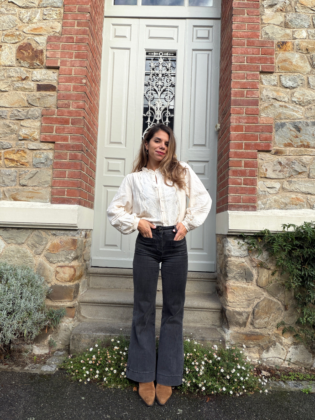 Blouse écrue Esmée