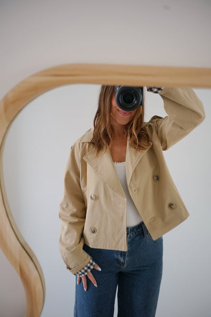 Trench court Pia beige