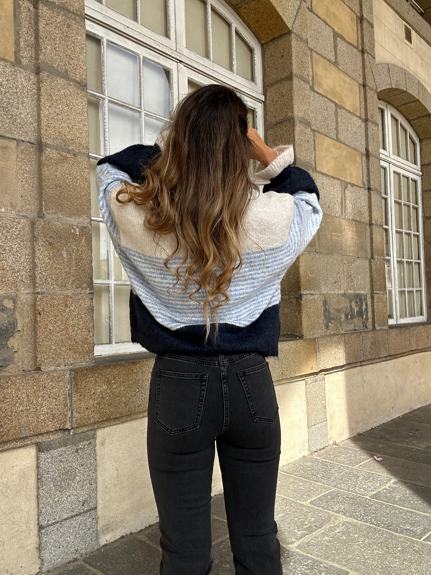 Jean Maryline gris anthracite